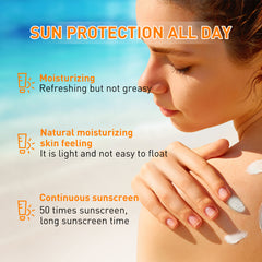 UV Protective Cream Moisturizes and Repairs Skin