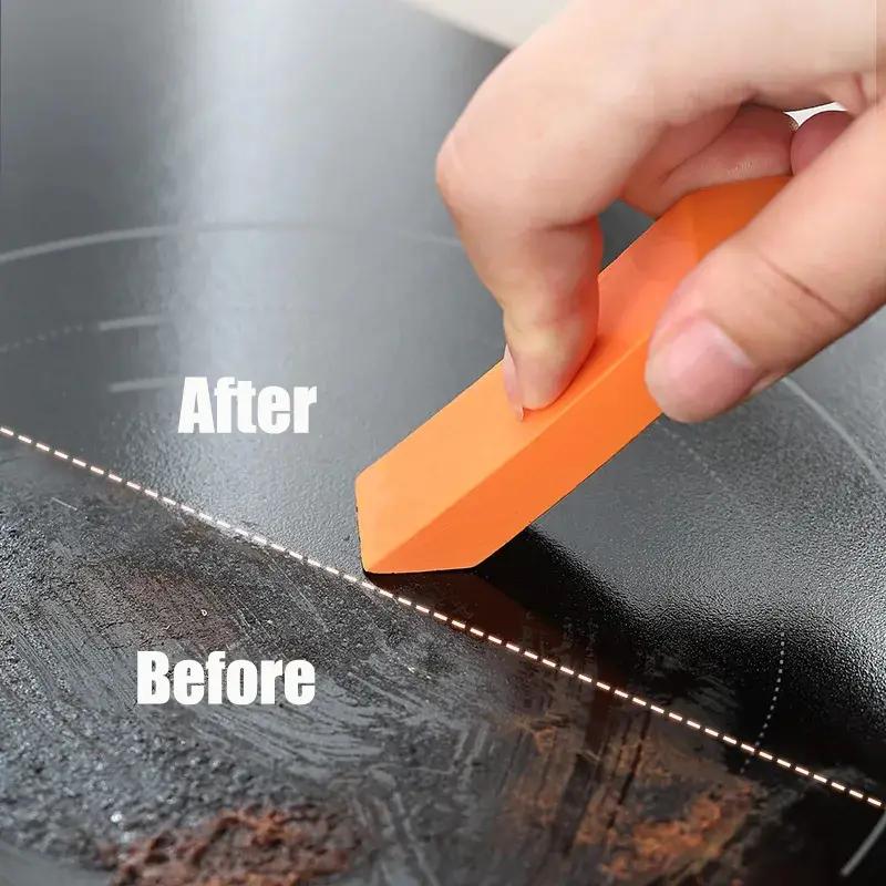 Limescale Eraser Rubber Brush for Bathroom and Kitchen Surfaces