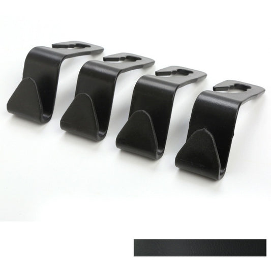 4pcs Car Hook Seat Back Double Hook Hidden Small Hook