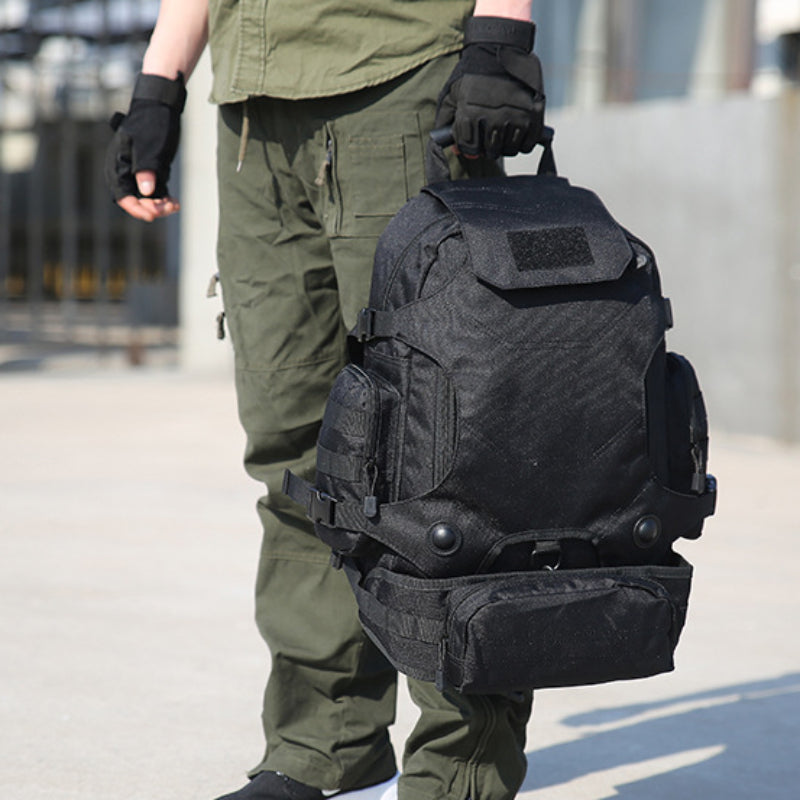 40L Outdoor Multipurpose Backpack Waterproof Wear-resistant Nylon Backpack
