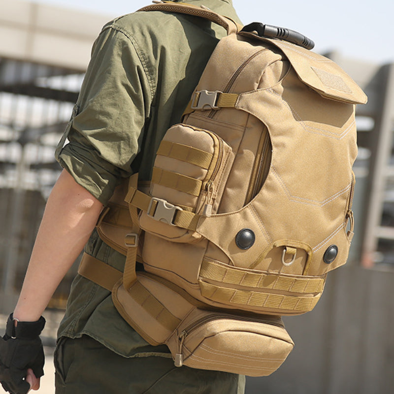 40L Outdoor Multipurpose Backpack Waterproof Wear-resistant Nylon Backpack