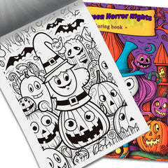 Halloween Coloring Book for Kids 14.5x21cm 1 Book