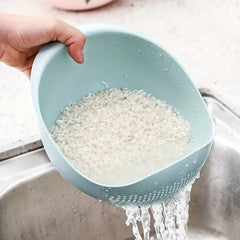 4pcs Rice Washing Drain Basket Rice Washing Filter Basket