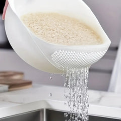 4pcs Rice Washing Drain Basket Rice Washing Filter Basket