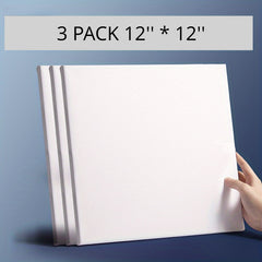 3 Packs Stretched Canvas Assortment for Acrylic Painting