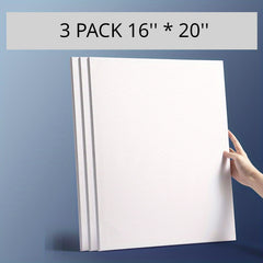 3 Packs Stretched Canvas Assortment for Acrylic Painting