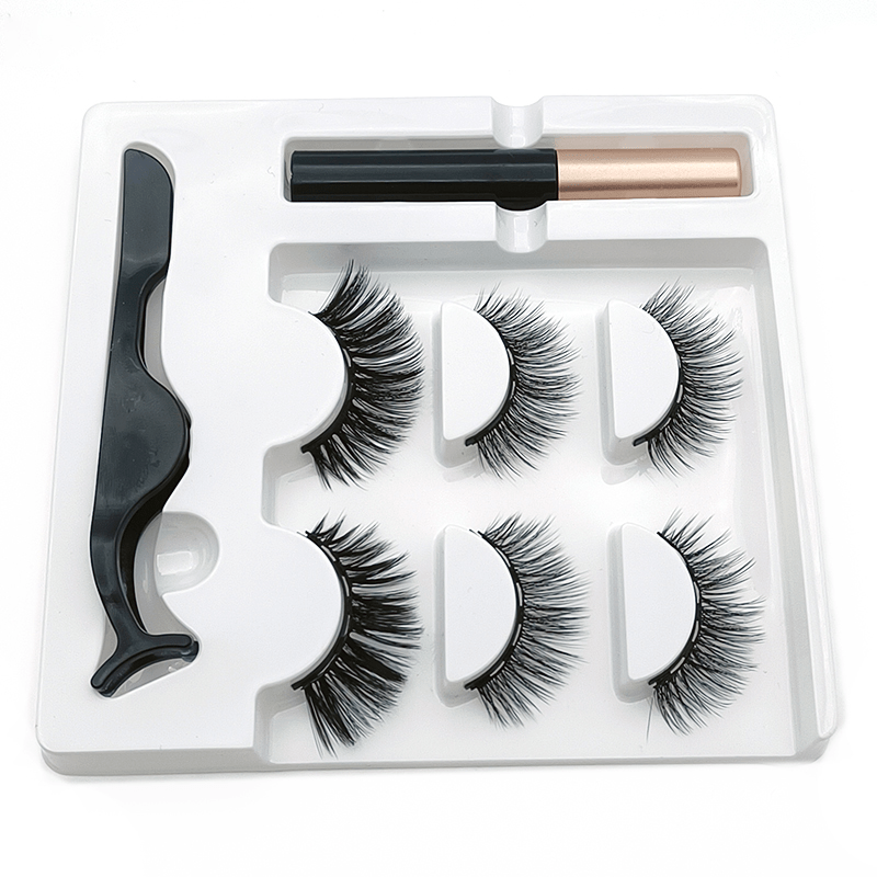 Magnetic Eyelashes Mink Eyelash Magnetic Eyeliner Beauty Makeup Set