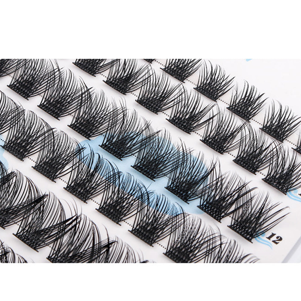 DIY Cluster Eyelash Extensions 84 Pcs Natural Lash Clusters Mix Length