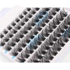 DIY Cluster Eyelash Extensions 84 Pcs Natural Lash Clusters Mix Length