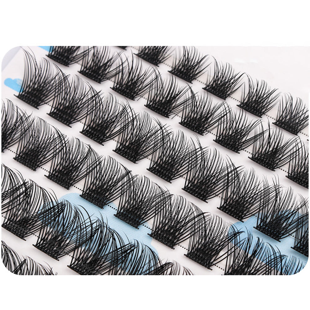 DIY Cluster Eyelash Extensions 84 Pcs Natural Lash Clusters Mix Length