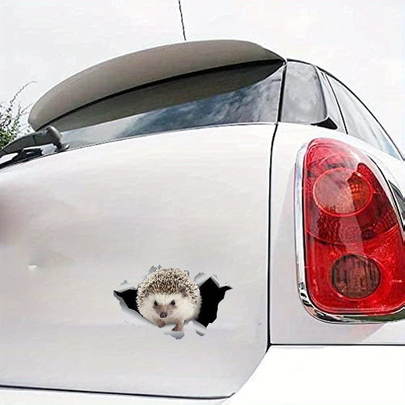 Hedgehog Pet Animal Vinyl Decal Car Sticker