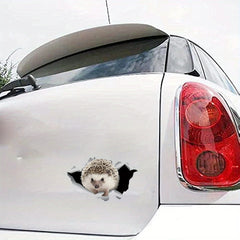 Hedgehog Pet Animal Vinyl Decal Car Sticker