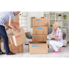 250 Home Moving Labels 1 Bedroom 5 Rolls Moving Supplies Wardrobe Boxes