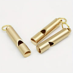 Portable Survival Whistle Keychain Pendant for Outdoor Camping