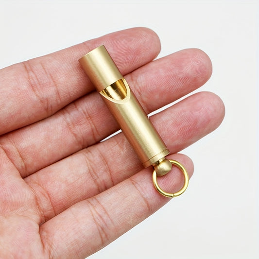 Portable Survival Whistle Keychain Pendant for Outdoor Camping