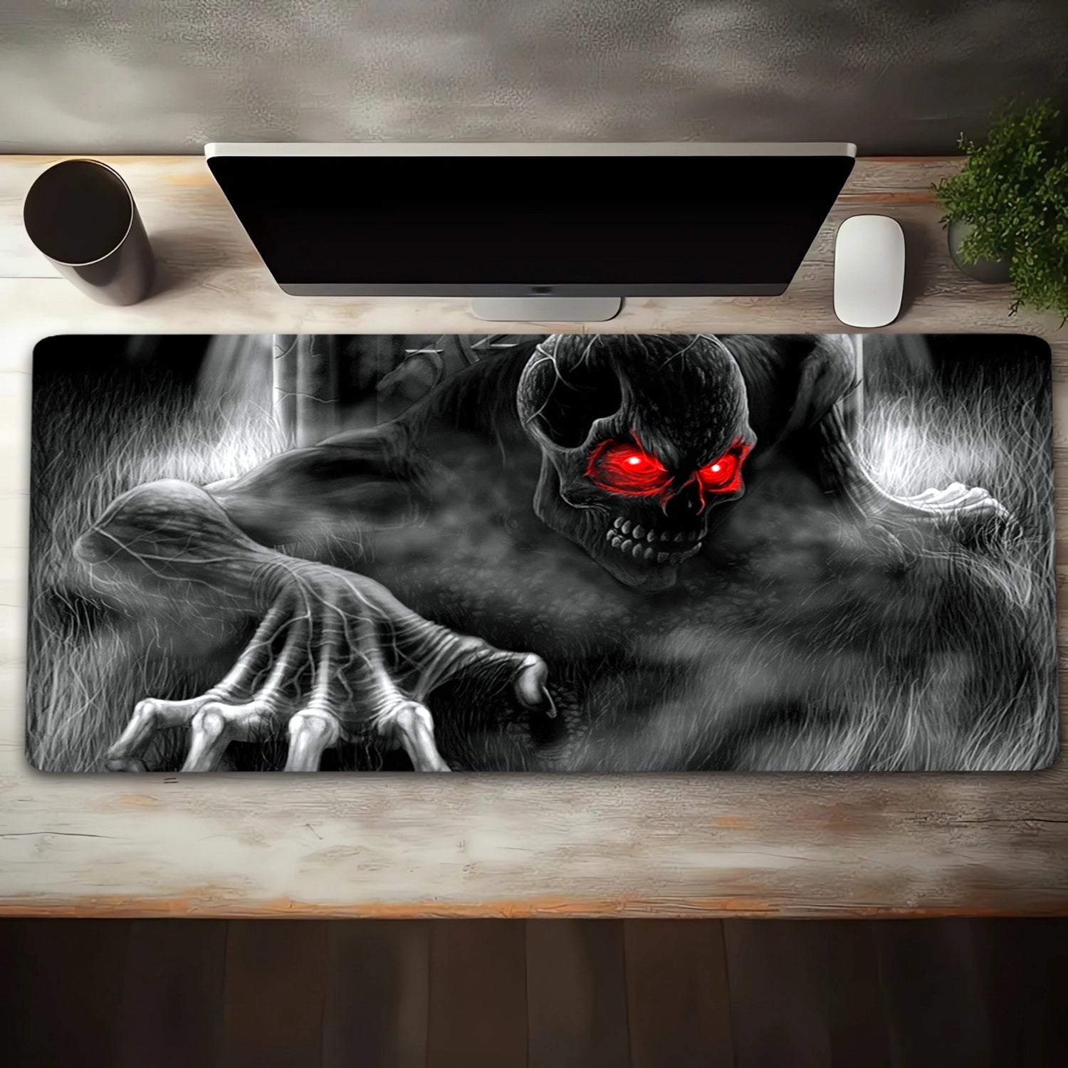 Fantasy Magic Demon Mouse Pad Extended Large Computer Keyboard Pad Desk Pad