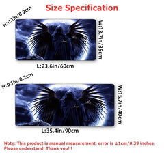 Fantasy Magic Demon Mouse Pad Extended Large Computer Keyboard Pad Desk Pad