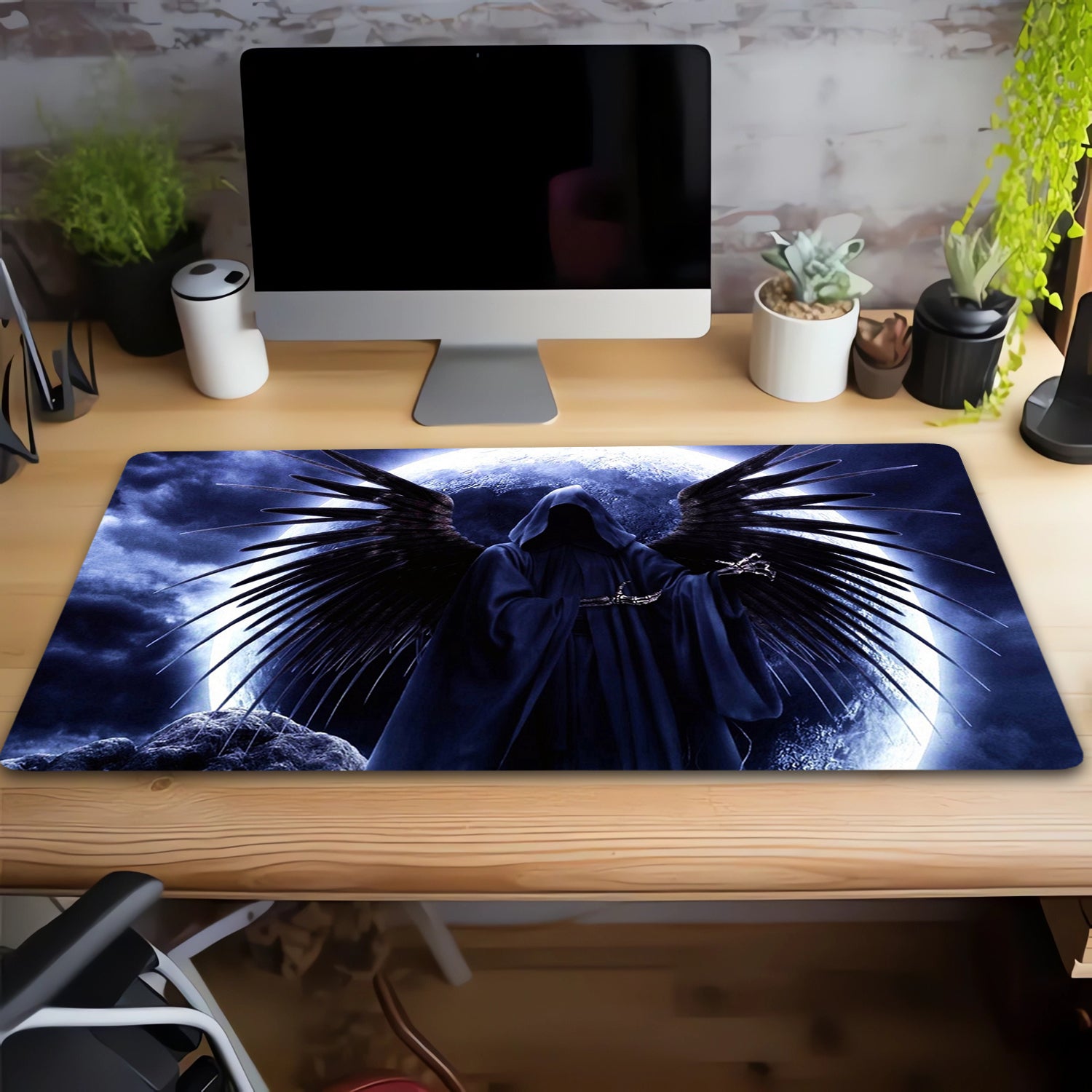 Fantasy Magic Demon Mouse Pad Extended Large Computer Keyboard Pad Desk Pad