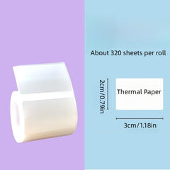 Waterproof Self Adhesive Paper Labels for Phomemo M110 M220 Label Printer