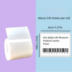 Waterproof Self Adhesive Paper Labels for Phomemo M110 M220 Label Printer