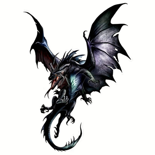 Colorful Pterosaur Dragon Car Sticker PVC Decal