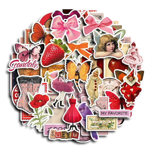 60pcs Marseille Waterproof Vinyl Stickers for Water Bottle Laptop Phone