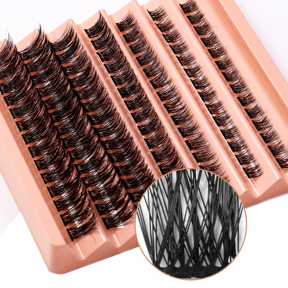 Lash Clusters 96Pcs Individual Cluster Lashes DIY Eyelash Extension