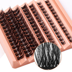 Lash Clusters 96Pcs Individual Cluster Lashes DIY Eyelash Extension