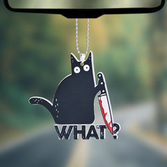 Cat Killer Car Interior Decoration Pendants Window Hanging Decorations