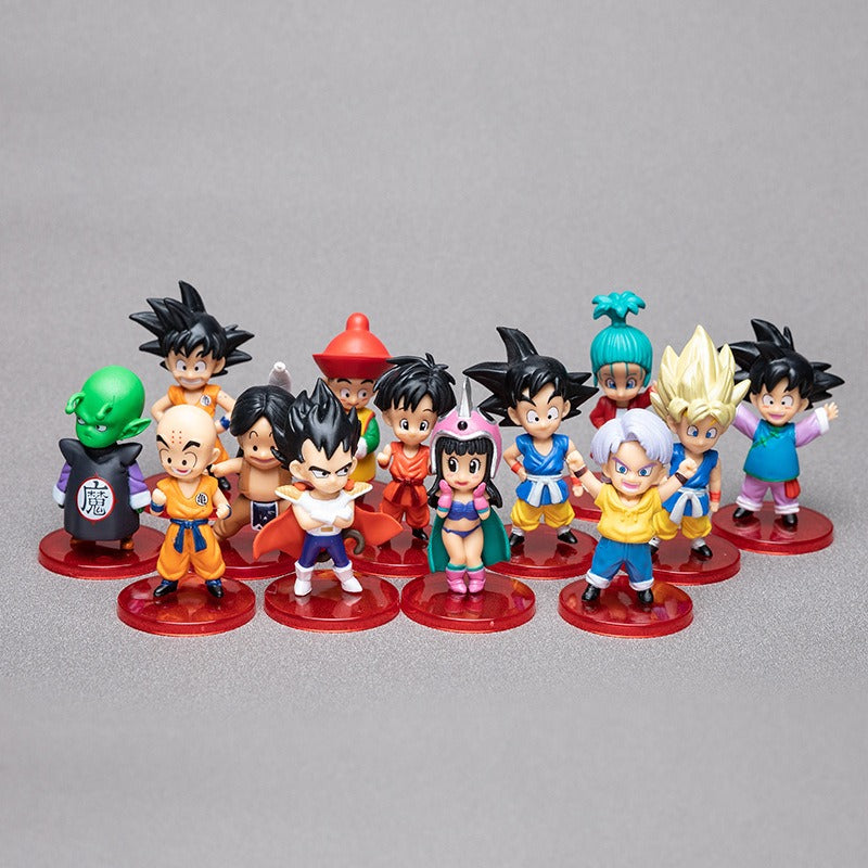 13 Style Desktop Car Model Toy Ornaments Random Blind Box
