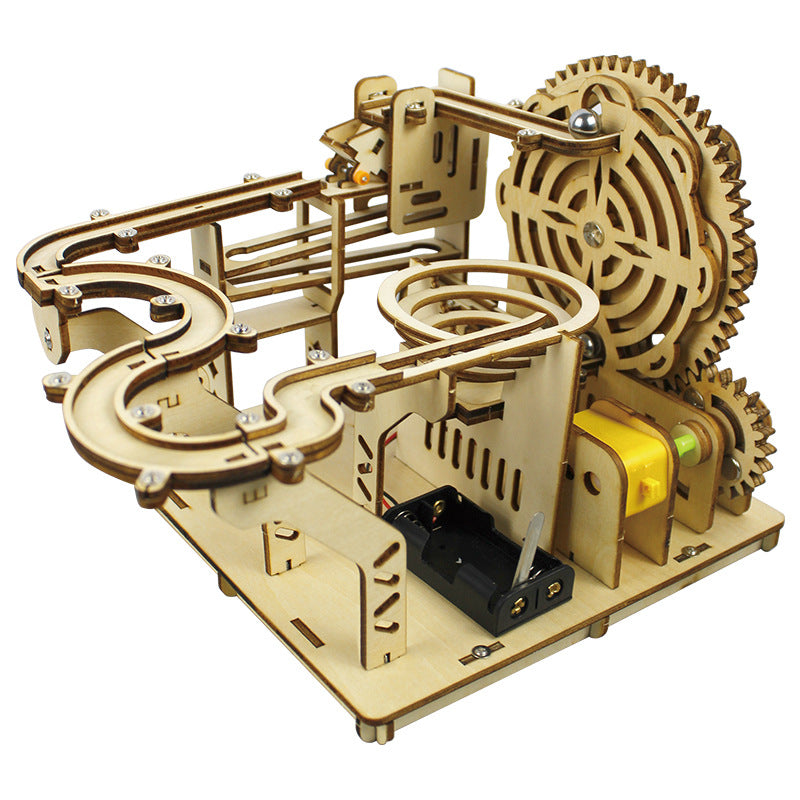 DIY Science Invention Track Ball Building Blocks