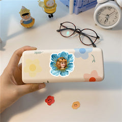 50pcs Retro Doll Waterproof Vinyl Sticker for Water Bottle Laptops