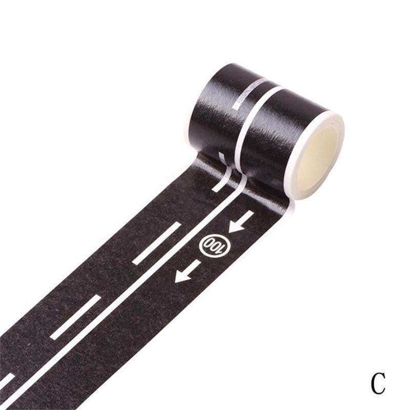 48mmx5M Traffic Railway Train Road Washi Tape DIY Scrapbooking Sticker Label