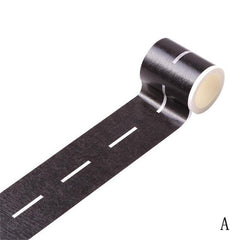 48mmx5M Traffic Railway Train Road Washi Tape DIY Scrapbooking Sticker Label