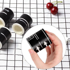 48mmx5M Traffic Railway Train Road Washi Tape DIY Scrapbooking Sticker Label