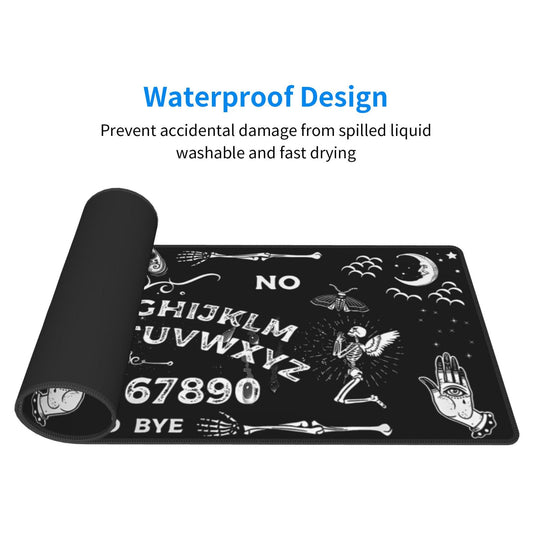 Mysterious Spirit Goth Gaming Mouse Pad 80x29 Large Desk Mat