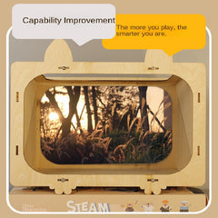 3D Holographic Theater TV Projector for Science Experiments