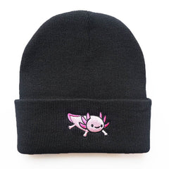 Cartoon Dinosaur Knitted Beanie for Outdoor Sports