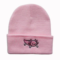 Cartoon Dinosaur Knitted Beanie for Outdoor Sports