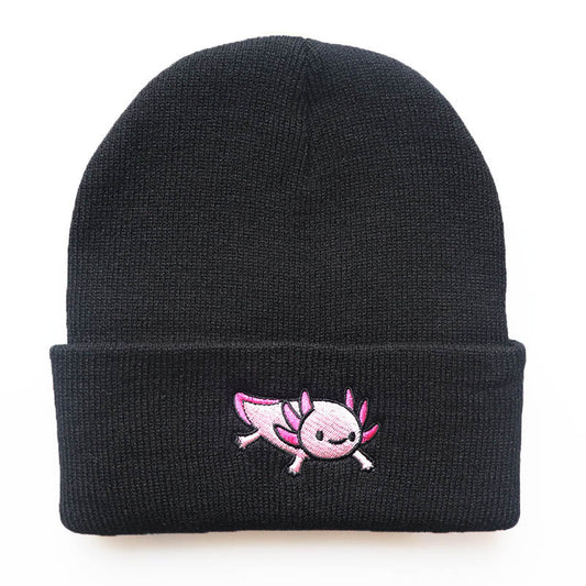 Cartoon Dinosaur Knitted Beanie for Outdoor Sports