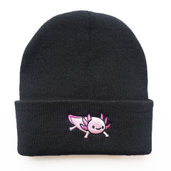 Cartoon Dinosaur Knitted Beanie for Outdoor Sports