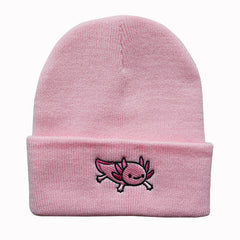 Cartoon Dinosaur Knitted Beanie for Outdoor Sports