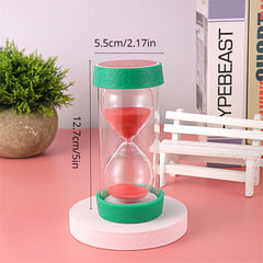 5 Min Hourglass Sand Timer Plastic Sand Clock Colorful Sandglass Timer