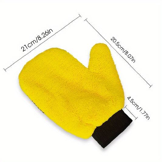 Waterproof Car Wash Gloves - Velvet-Like Material for Perfect Cleaning