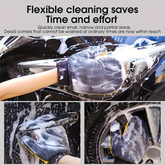 Waterproof Car Wash Gloves - Velvet-Like Material for Perfect Cleaning
