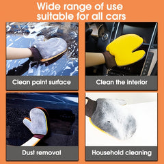 Waterproof Car Wash Gloves - Velvet-Like Material for Perfect Cleaning
