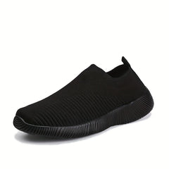 Women's Mesh Slip On Walking Shoes Lightweight Casual Sneakers
