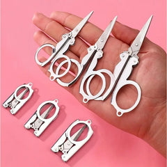 Portable Folding Scissors Stainless-Steel Thread Cutter