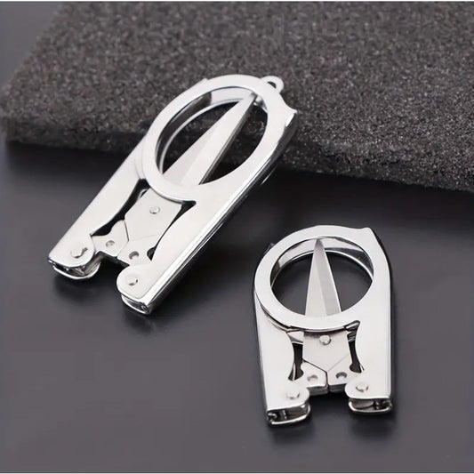 Portable Folding Scissors Stainless-Steel Thread Cutter
