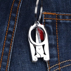 Portable Folding Scissors Stainless-Steel Thread Cutter